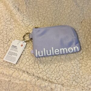 lululemon athletica Light Purple Clippable Card Pouch